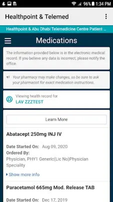 Healthpoint & Telemed android App screenshot 2